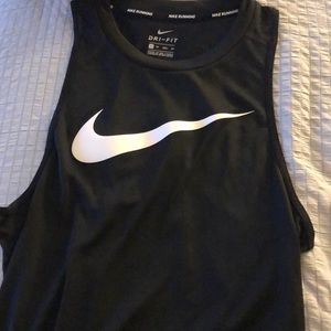 black nike tank top